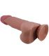 PRETTY LOVE SLIDING SKIN SERIES DILDO REALaSTICO CON VENTOSA PIEL DESLIZANTE MORENO 218 CM