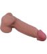 PRETTY LOVE SLIDING SKIN SERIES DILDO REALaSTICO CON VENTOSA PIEL DESLIZANTE MORENO 218 CM