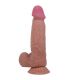 PRETTY LOVE SLIDING SKIN SERIES DILDO REALaSTICO CON VENTOSA PIEL DESLIZANTE MORENO 206 CM