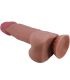 PRETTY LOVE SLIDING SKIN SERIES DILDO REALaSTICO CON VENTOSA PIEL DESLIZANTE MORENO 206 CM