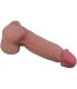 PRETTY LOVE SLIDING SKIN SERIES DILDO REALaSTICO CON VENTOSA PIEL DESLIZANTE MORENO 206 CM