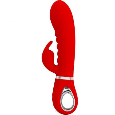 PRETTY LOVE PRESCOTT VIBRADOR PUNTO G MULTIFUNCIaN ROJO