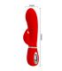 PRETTY LOVE PRESCOTT VIBRADOR PUNTO G MULTIFUNCIaN ROJO