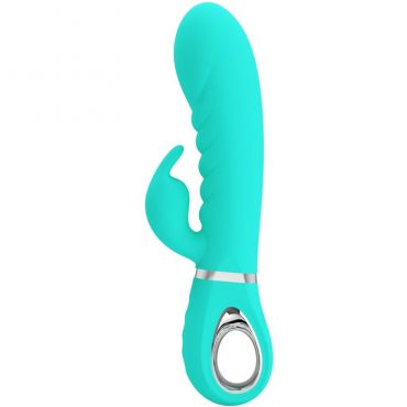 PRETTY LOVE PRESCOTT VIBRADOR PUNTO G MULTIFUNCIaN VERDE AGUA