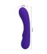 PRETTY LOVE PRESCOTT VIBRADOR RECARGABLE LILA