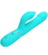 PRETTY LOVE VIBRADOR RABBIT PERLAS VERDE AGUA