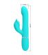 PRETTY LOVE VIBRADOR RABBIT PERLAS VERDE AGUA