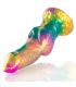 EPIC IRIS DILDO CON TESTaCULOS ARCOaRIS DE PLACER