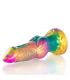 EPIC IRIS DILDO CON TESTaCULOS ARCOaRIS DE PLACER