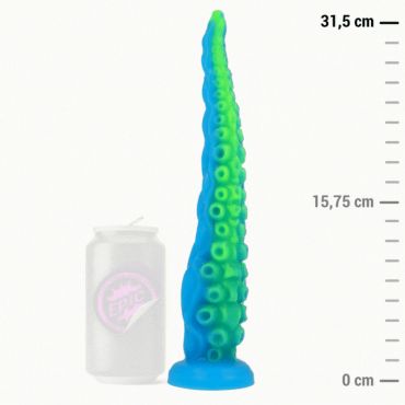 EPIC SCYLLA DILDO TENTaCULO FINO FLUORESCENTE TAMAaO GRANDE