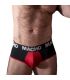 MACHO MS26N SLIP NEGRO ROJO S