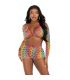 LEG AVENUE SET TRES PIEZAS MULTICOLOR