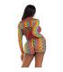 LEG AVENUE SET TRES PIEZAS MULTICOLOR