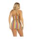 LEG AVENUE VESTIDO MULTICOLOR