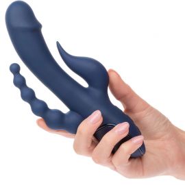 CALEXOTICS VIBRADOR TRIPLE ORGASM AZUL