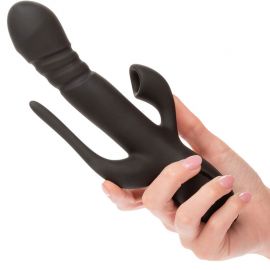 CALEXOTICS VIBRADOR TRIPLE EUPHORIA NEGRO