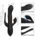 CALEXOTICS VIBRADOR TRIPLE EUPHORIA NEGRO