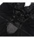 SUBBLIME BABYDOLL CON TIRANTES AJUSTABLES DE ENCAJE NEGRO S M