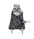 SUBBLIME VESTIDO TRANSPARENTE CUELLO HALTER NEGRO S M