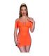 CHILIROSE CR 4704 VESTIDO NARANJA S M