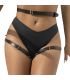 SUBBLIME ARNaS CINTURA Y PIERNAS CUERO NEGRO TALLA aNICA