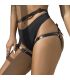 SUBBLIME ARNaS CINTURA Y PIERNAS CUERO NEGRO TALLA aNICA