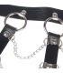 SUBBLIME ARNaS DE PECHO CADENAS CUERO NEGRO TALLA aNICA