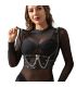 SUBBLIME ARNaS FORMA CORSET DETALLE CADENAS TALLA aNICA