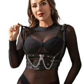 SUBBLIME ARNaS FORMA CORSET DETALLE CADENAS TALLA aNICA