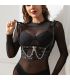 SUBBLIME ARNaS FORMA CORSET DETALLE CADENAS TALLA aNICA