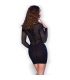 CHILIROSE CR 4682 VESTIDO NEGRO S M