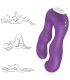 ARMONY SERAPH VIBRADOR DOBLE CONTROL REMOTO VIOLETA