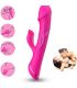 ARMONY DILDO VIBRADOR RABBIT SILICONA FUCSIA