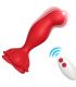 ARMONY ROSA VIBRADOR PLUG ANAL CONTROL REMOTO ROJO