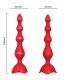 ARMONY ROSA VIBRADOR PAGODA PLUG ANAL ROJO