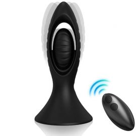 ARMONY VIBRADOR PLUG ANAL SILICONA NEGRO