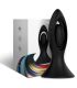 ARMONY VIBRADOR PLUG ANAL SILICONA NEGRO