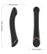 ARMONY VIBRADOR CABEZA PLANA SILICONA NEGRO