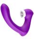 ARMONY SECRETKISS ESTIMULADOR CON LENGUA CLITORIS VIBRADOR CURVO VIOLETA