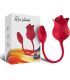 ARMONY ROSA VIBRADOR ESTIMULADOR CLaTORIS CON COLA 10 MODOS ROJO