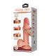 PRETTY LOVE SLIDING SKIN SERIES DILDO REALaSTICO CON VENTOSA PIEL DESLIZANTE NATURAL 205 CM