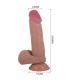 PRETTY LOVE SLIDING SKIN SERIES DILDO REALaSTICO CON VENTOSA PIEL DESLIZANTE NATURAL 205 CM