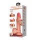 PRETTY LOVE SLIDING SKIN SERIES DILDO REALaSTICO CON VENTOSA PIEL DESLIZANTE MULATO 205 CM