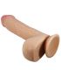 PRETTY LOVE SLIDING SKIN SERIES DILDO REALaSTICO CON VENTOSA PIEL DESLIZANTE NATURAL 234 CM