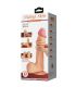 PRETTY LOVE SLIDING SKIN SERIES DILDO REALaSTICO CON VENTOSA PIEL DESLIZANTE NATURAL 234 CM