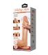 PRETTY LOVE SLIDING SKIN SERIES DILDO REALaSTICO CON VENTOSA PIEL DESLIZANTE CONTROL REMOTO NATURAL 24 CM