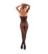 LIVCO CORSETTI FASHION HACINT LC 17342 BODYSTOCKING CROTCHLESS NEGRO TALLA aNICA