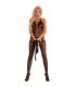 LIVCO CORSETTI FASHION IMELAM LC 17345 BODYSTOCKING CROTCHLESS NEGRO TALLA aNICA