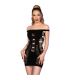 CHILIROSE CR 4711 VESTIDO NEGRO S M