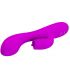 PRETTY LOVE GLORIA VIBRADOR CONEJO RECARGABLE IMPERMEABLE MORADO